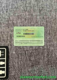 Lithuania ID photolook BACK